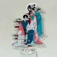 动漫《XXXHOLiC》新款亚克力立牌,15厘米 君寻/侑子,高清晰度可爱挂件,情人节动漫迷礼物 - 彩色 - 查看 3