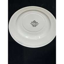 Plain White Plate Lyric 16.2cm Ceramic Embossed Set Of 36 - Multicolor - View 4