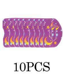 30pcs Sleep Patch, Skin-Friendly Tape, Breathable & Comfortable Tape, Unisex Breathable Tape, High-Quality Tape, Painless Removal, Low Allergenicity, Latex-Free, Gentle On Skin, Strong Adhesive, Painless Removal, Non-Woven Fabric Material, Breathable, Skin-Friendly. - Multicolor - View 5