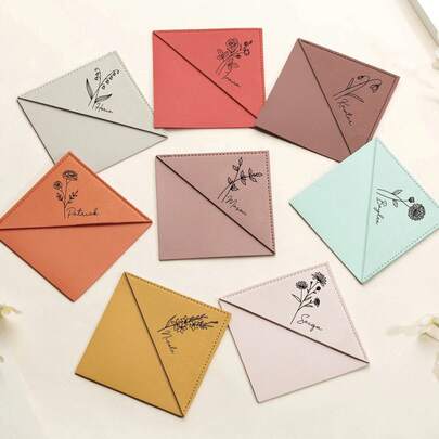 Marcadores de Livro de Couro Personalizados, Marcadores Personalizados, Presentes para Amantes de Livros, Marcadores Personalizados com Nome, Presentes para Irmãs, Ela, Marido, Presentes com Logo Personalizado, Lembrancinhas de Festa, Presentes Personalizados, Presentes para Padrinhos, Presentes para Mulheres, Presentes para o Noivo, Presentes para Sobrinhas, Presentes para Bebidas, Volta às Aulas, Presentes de Natal