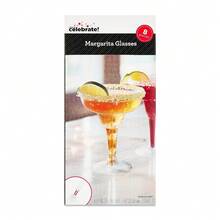Clear Plastic Margarita Glasses, 10.8 Fl Oz, 8 Pieces, By - 1 - 查看 6