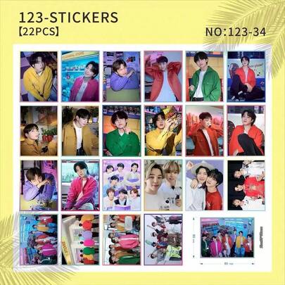 6pcs/22pcs/Kpop B/T/S JIMIN V J-HOPE RM JIN KATSEYE Photocard Set – SOPHIA MANON DANIELA LARA MEGAN YOONCHAE –Dual-Sided High-Definition Photo Card, Compatible With Peripheral Cards, Collectible Cards, Valentine's Day Gifts, Small Tokens, Popular Group Support Cards, Collectible Mini Cards, New Collection Greeting Cards, Card Display Collectibles, Popular Music Peripheral Items