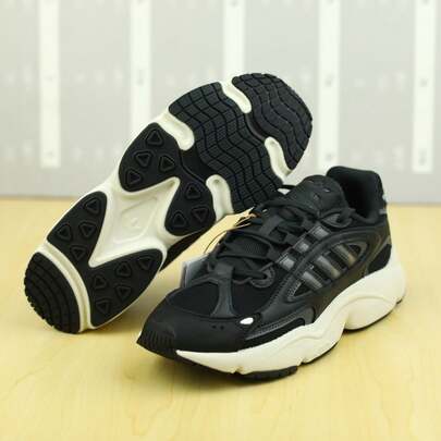 Adidas OZMILLEN Classic Retro Comfortable Sporty Casual Chunk Shoes For Men And Women (Clover)