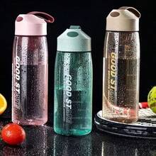 550ml Large Capacity Sports Water Bottle, With Handle, Plastic Material, Fitness Water Cup, Portable Drinking Bottle - Multicolor - View 3