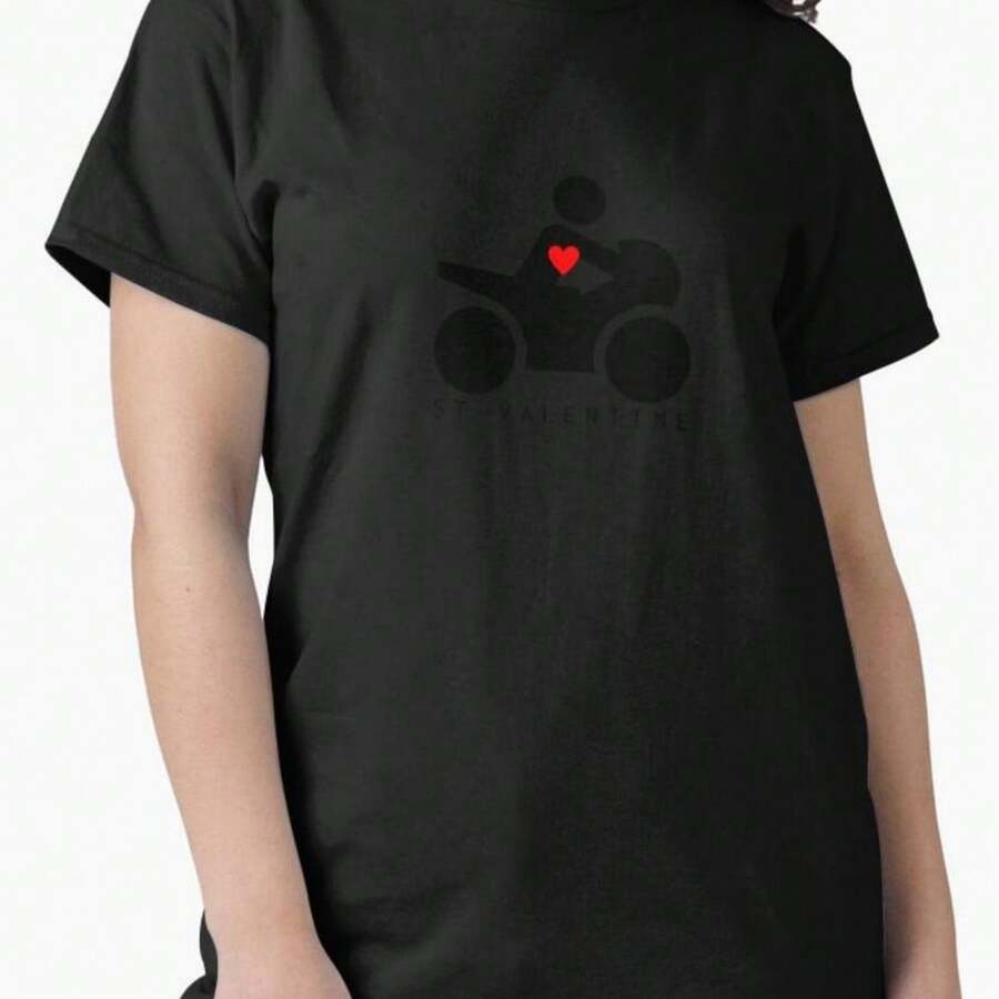 Valentines Day Classic T-Shirt_101010 (60) - Black - View 1