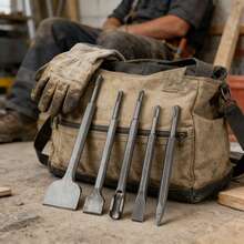 5pcs Different Type SDS Plus Bits Chisel Set For Electric Rotary Hammer - B - View 2