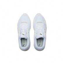 Puma Future Runner 低帮休闲运动鞋，白色和灰色 - 淺藍色 - 查看 4