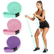 1pc Multi-Color Fitness Resistance Band, Yoga Stretch Band, Squat Resistance Loop Band - Multicolor - View 1