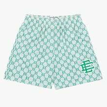 New Summer  EE Basic Mesh Shorts Classic Floral Print Gym Shorts Men's Basketball Sports Shorts Men's Beach Shorts PSV9 - hồng xanh JB 163 - Xem 9