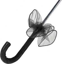 Paraguas de Boda de Encaje único, Accesorios de Rendimiento Plegables (Negro) - Negro - Ver 9