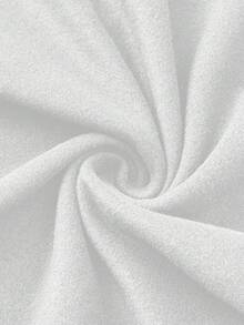 Bộ áo liền quần nữ AiTyi, kiểu dáng vừa vặn, tối giản, cổ chữ U, tôn dáng, thời trang, gợi cảm, đa năng, thích hợp cho hoạt động ngoài trời, thể thao, lễ tốt nghiệp, tựu trường, lễ Phục sinh, mùa đông, chất liệu dệt kim, tay dài, thanh lịch, màu trắng mùa xuân. - trắng - Xem 11