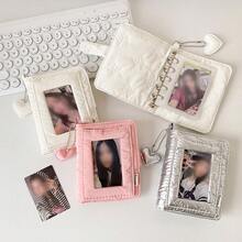 1pc Butterfly Loose-Leaf Photo Album M5 Mini Instant Camera 3-Inch Photo Storage Album, Idol Card Holder - Bow Photo Album - View 2