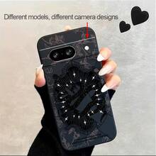 進化するしたレトロなスネークソフトフォンケース、 Pixel 9、9A、9Pro、XL、8、8A、7、7A、6、6A Pro、5、5Aに適しています。 ブラックフロスト、耐衝撃性、落下防止、フェスティバルギフト保護するカバー - ブラック - チェックする 2