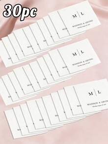 10-200 Customized Wedding Cocktail Napkins, Made Of High-Quality Paper, 3-Ply White Disposable Napkins, Suitable For Weddings, Bars, Bridal Showers, Engagement Parties, Ideal Party Decorations, Personalized Gift, Anniversary - Multicolor - View 12