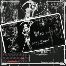 New  Light Yagami Desk Mat  Anime Mousepad Computer Gamers Lock Edge Mouse Pad Gaming E-Sports Keyboard Pads - đen5 - Xem 9