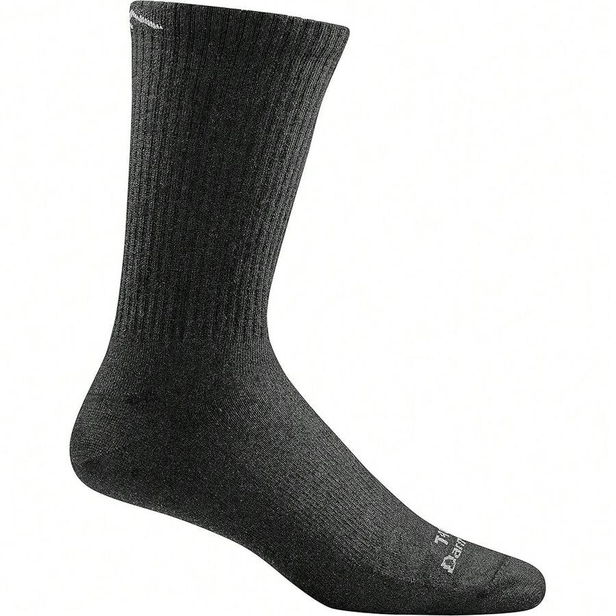 DARN TOUGH Tactical Micro Crew Light Socks (T4018) Unisex - Black - View 1