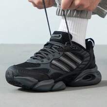 Adidas男鞋女鞋春季新款CLIMACOOL VENTO 3.0清風系列輕便透氣跑步鞋IH2289 - 黑色 - 查看 4