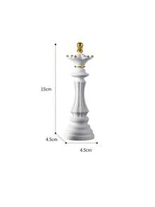 Mini International Chess Piece Set, King, Queen, Knight, Bishop, Crafts, Miniature Figurines, Home Decor, Desktop Ornament Accessories - Multicolor - View 13