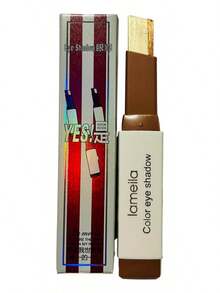 TendenciaSombra Ojos Retráctil Lameila Eyeshadow Stick Brillante 2 Tonos ImpermeableCalidad premium - 01 - Ver 1