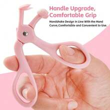 Eyelash Curlers,Eyelash Curler With 2 Silicone Refill Pads ,Eyelash Curler For No Pinching Or Pulling,Curl Eyelashes & Lash Lift In Seconds,Lash Curler Makeup Tool For Women (Pink) - 粉色 - 查看 7