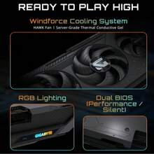 GIGABYTE Radeon RX 9070 XT Gaming OC 16G Graphics Card, PCIe 5.0, 16GB GDDR6, GV-R9070XTGAMING OC-16GD Video Card - RADEON907OXTIOC - Ver 4