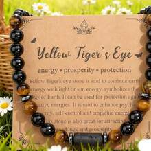 Obsidian Necklace For Men - 1 - View 3