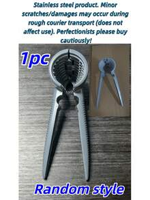 1pc Multi-Functional Metal Nutcracker, Non-Slip Handle Nutcracker, Magic Screwdriver, Durable Metal Nut Cracker For Home Use - Can Open Walnuts, Chestnuts, Hazelnuts And Pecans | Ergonomic Handle Nut Cracker Multi-Purpose Nut Pliers, Nut Shelling Tool - Multicolor - View 14