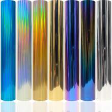 12 X 10 Inch - 7 Sheets Holographic Heat Transfer Vinyl, Metallic Foil Heat Transfer Vinyl For Clothing - R7 - View 8