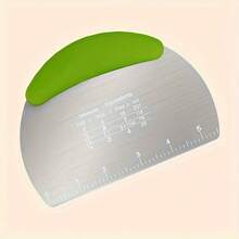 【不锈钢烘焙工具】1件装不锈钢面团刮刀、糕点切割器、面包分割板、烘焙工具、厨房小工具 - 彩色 - 查看 12