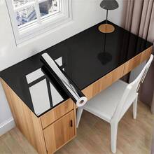 Waterproof Vinyl Contact Paper - Easy Apply & Remove Peel & Stick Glossy Wallpaper For Kitchen, Bathroom, Furniture & Appliances - 1PC - View 2