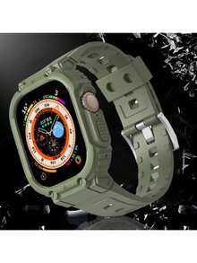 SMART WATCH MX Smartwatch Band - Olive Green - View 4