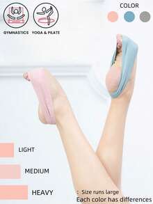 1/3pcs Ballet Foot Stretcher Resistance Band, Elastic Foot Wrap For Ballet Training, Dance Practice, Martial Arts Exercise - Multicolor - View 2