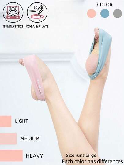 1/3 taśmy oporowej do rozciągania stóp baletowych, elastyczny opaska na stopy do treningu baletowego, ćwiczeń tanecznych, ćwiczeń sztuk walki