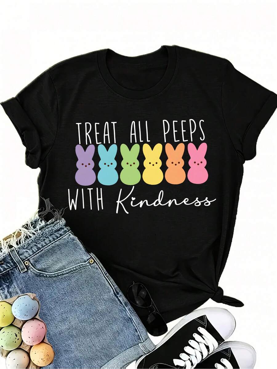 Women Outdoor Tees & Tanks - Black - View 1