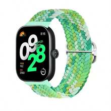 Nylon Strap Compatible With Xiaomi Smart Watch Series Mi Band 9PRO/8PRO, Elastic Adjustable Braided Solo Loop Replacement Belt Bracelet, Also Suitable For Smartwatch Series Watch 4/5/6, Fashionable Accessory For Male And Female, Great Gift For Men And Women - Multicolor - View 13