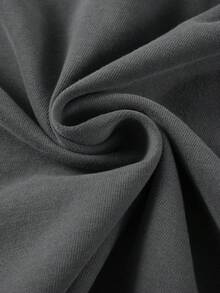 Women's Round Neck Short Sleeve T-Shirt, Summer New Digital Pattern And Letter Print, Fashion Casual Versatile Loose Top - Dark Gray - View 5