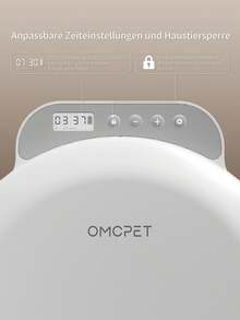 OMCPET Automatic Wet Cat Food Dispenser, Wireless Wet Pet Food Dispenser With 2 Ice Packs, 4 Meals A Day, Cooling Container For Fresh Food, Programmable, Timed, Battery-Operated Automatic Feeder For Kittens - 2公升 - 查看 4