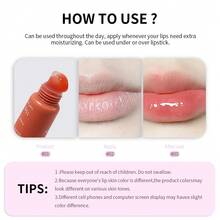 Lip Balm Moisturizing Mirror Lip Gloss Lip Vanilla Mint Iced Coffee Cake Smell Lipstick Transparent Lip Oil - Multicolor - View 6