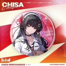 1PC Wuthering Waves Anime Kuchiba Chisa Character Merch Set, Includes Round Badge, Acrylic Keychain & Collectible Card, Transparent Backpack Pendant, Desktop Decor, Collectible Art Gift For Anime Lovers - Multicolor - View 29