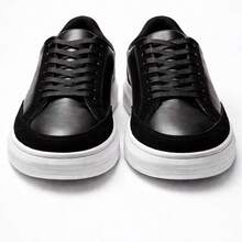 Tênis Sapatênis Masculino Skinner Com Sola Antiderrapante Conforto e Estilo Para o Dia a Dia - Preto - Visão 7