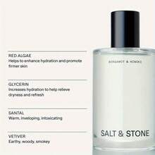 3Pack SSalt-Stone Body Mist (3*3.4oz)- Santal & Vetiver + Bergamot & Hinoki+BLACK ROSE & OUD - Skincare-Infused Perfume Hair & Body Spray For Women & Men - Hydrating With Glycerin & Red Algae - Vegan & Cruelty-Free - 100ml/3.4 Fl Oz Each - 多樣化香型 - 查看 3