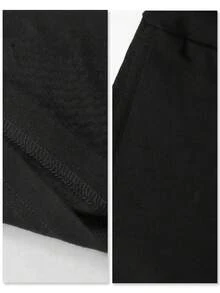 Camiseta con estampado de palmeras de Marbella, Espa?a. Tejido premium, ajuste cómodo, transpirable, hip-hop callejero, estampado gráfico único, nuevo lanzamiento. - Negro - Ver 4