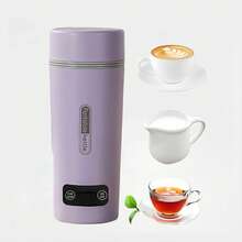 OCTAVO Hervidor eléctrico portátil de 350ml, calentador de agua rápido y mini, de acero inoxidable 304, con apagado automático y protección contra funcionamiento en seco - Tipo de Enchufe B USA (110-127V) - Ver 6