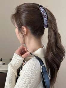 Elegant High Ponytail Banana Clip, Sophisticated And Fashionable Hair Accessory - Multicolor - View 1