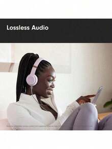 Wireless On-Ear Headphones, & Android Compatible, Up To 50 Hours Of Battery Life Headset Beas Studio3 Wireless Recording Headset Over-Ear Magic Sound Active Noise Cancelling Headset Gifts ABV4 - 棕色 - 查看 4