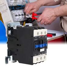 Contactor De Ca Contactor De Aleación De Plata Retardante - Negro - Ver 2