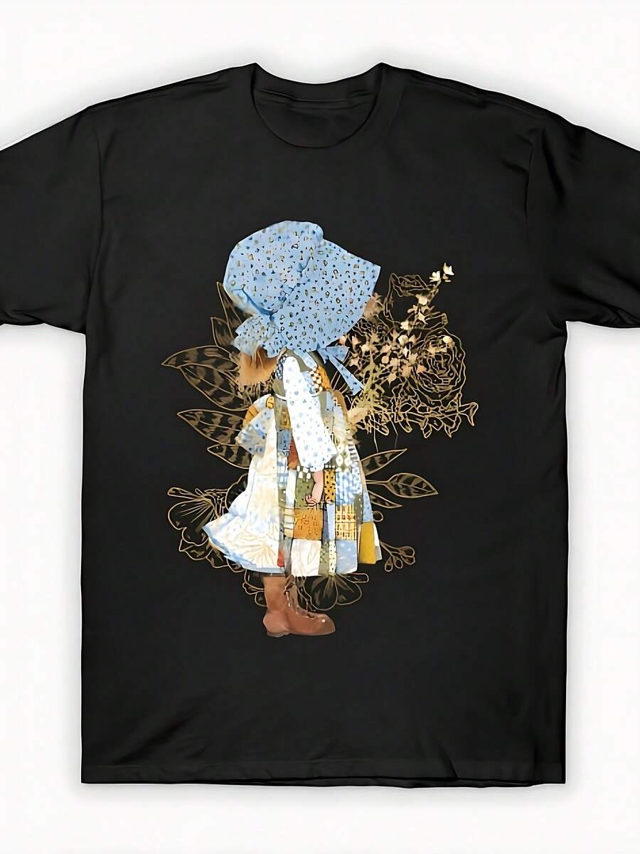 Men Outdoor Tees & Tanks - Black - View 1