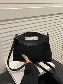 法国小众女士手提包，新款时尚单肩包，ins风简约别致斜挎包 - 彩色 - 查看 8