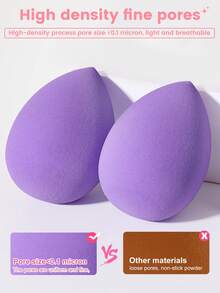 12PCS Makeup Tools Set Including:3PCS Makeup Sponges+3PCS Mini Makeup Sponges+6PCS Mini Air Cushion Powder Puffs - Multicolor - View 8