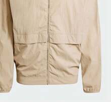 Adidas Men's Windproof Sports Casual Jacket - Khaki - View 3